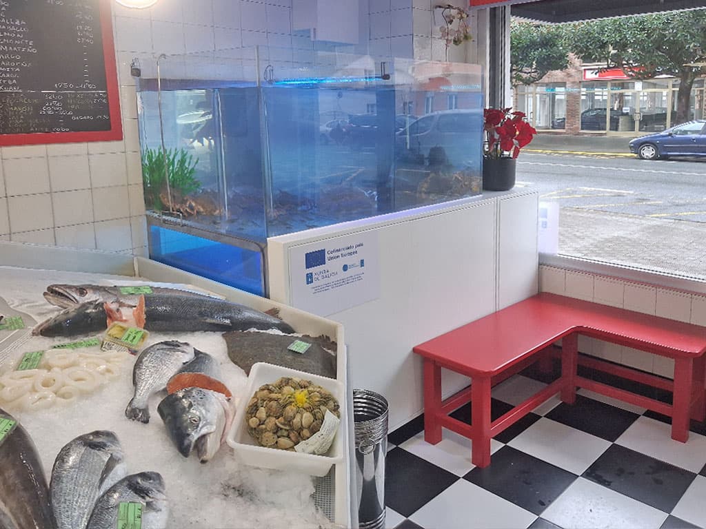 A Greta mariscos frescos